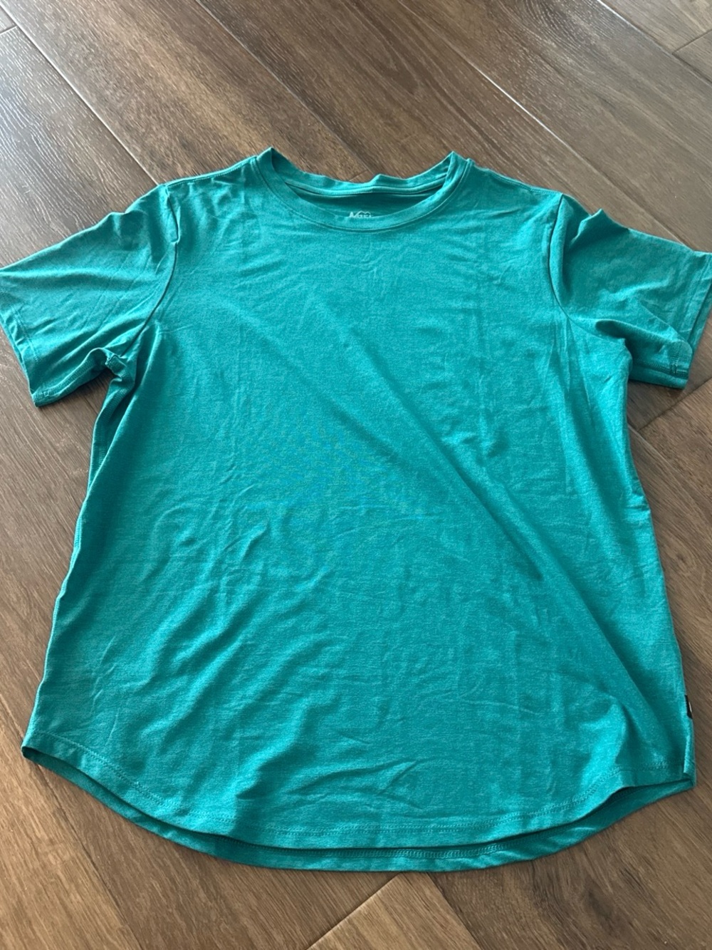 REI Teal Short Sleeve Women's Crew Tee